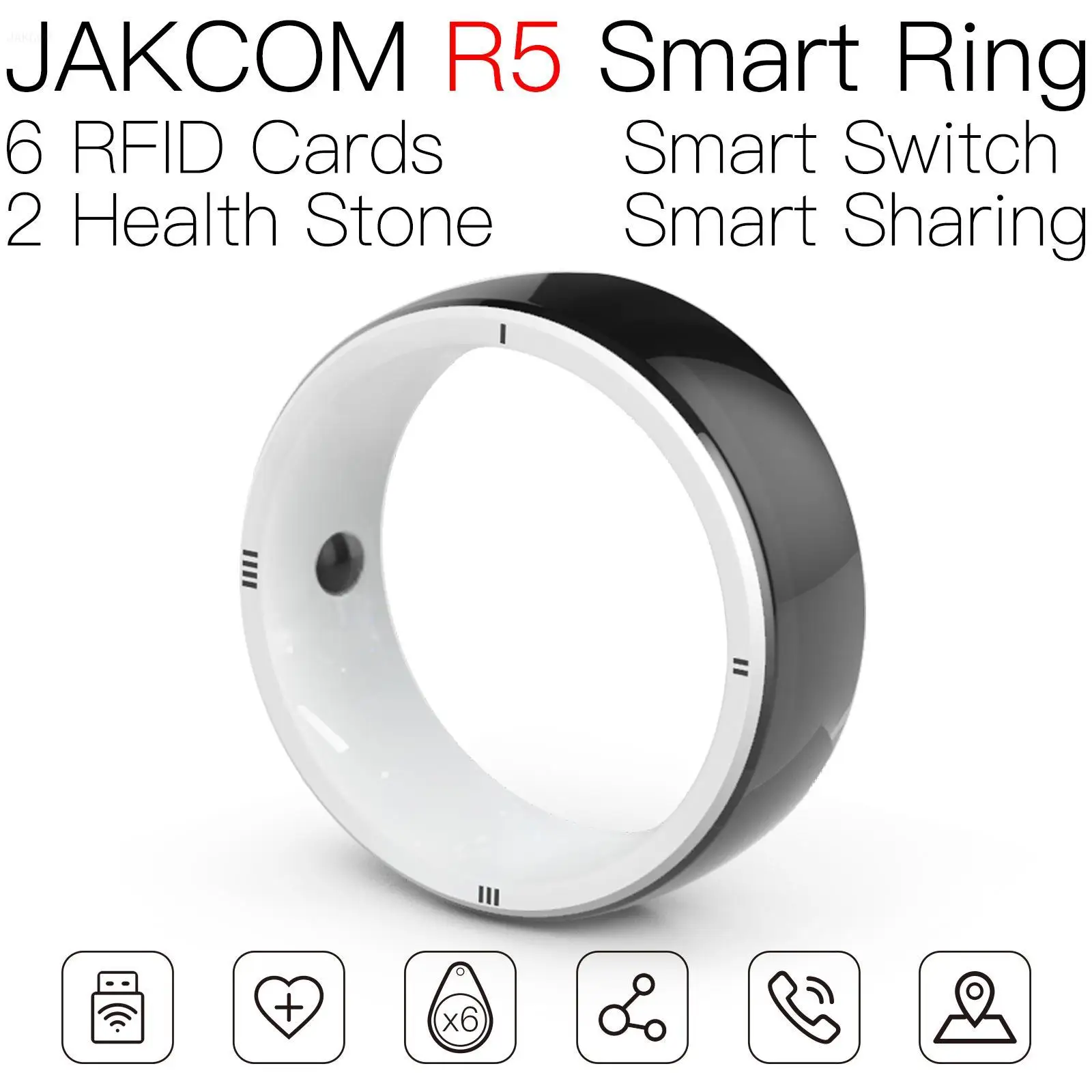 JAKCOM R5 Smart Ring лучше, чем dip mini card программное обеспечение chameleon rfid reader jutai 015 1356 кГц micro chip dog