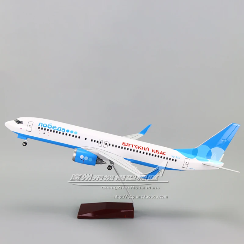 Изготовленная под давлением в масштабе 1: 80 Victory Aviation Победа B737, Имитация Готовой смолы, коллекция моделей самолетов, Подарочные игрушки