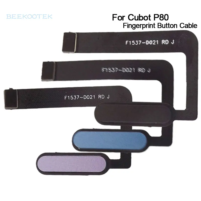 Новый оригинальный Датчик отпечатков пальцев Cubot P80, Кнопка, Гибкий кабель, Гибкие печатные платы, Сменные Аксессуары для смартфона Cubot P80