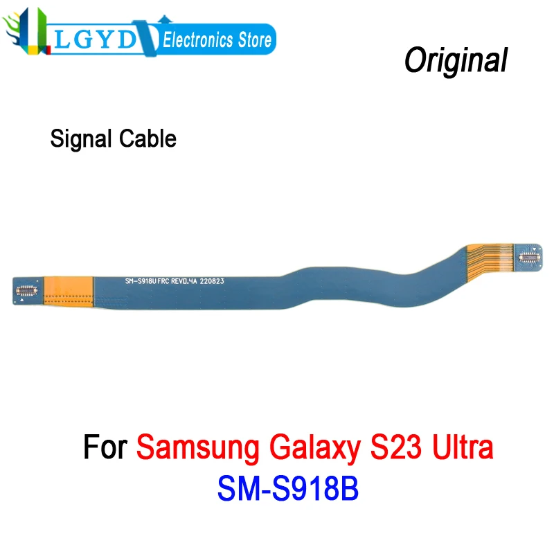 Оригинальный Сигнальный Гибкий Кабель Для Samsung Galaxy S23 Ultra SM-S918B Запасные Части Для Ремонта Телефона