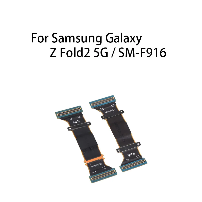 org (1 пара вращающихся осей) Основная плата, разъем материнской платы, гибкий кабель для Samsung Galaxy Z Fold2 5G /SM-F916