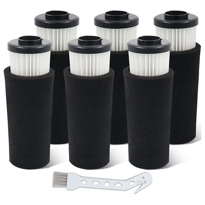 Пластиковый вакуумный фильтр для вертикального пылесоса Dirt Devil, комплект фильтров для улавливания запаха перед мотором, замените деталь AD47936