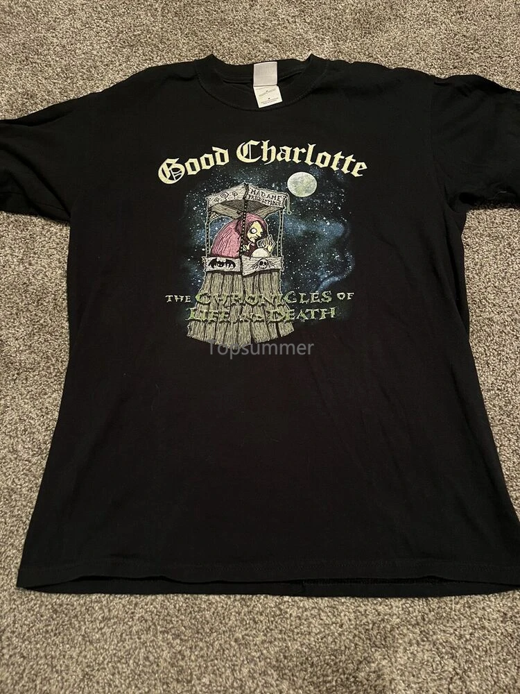 Винтажная футболка 2004 Good Charlotte Chronicles Of Life And Death Tour