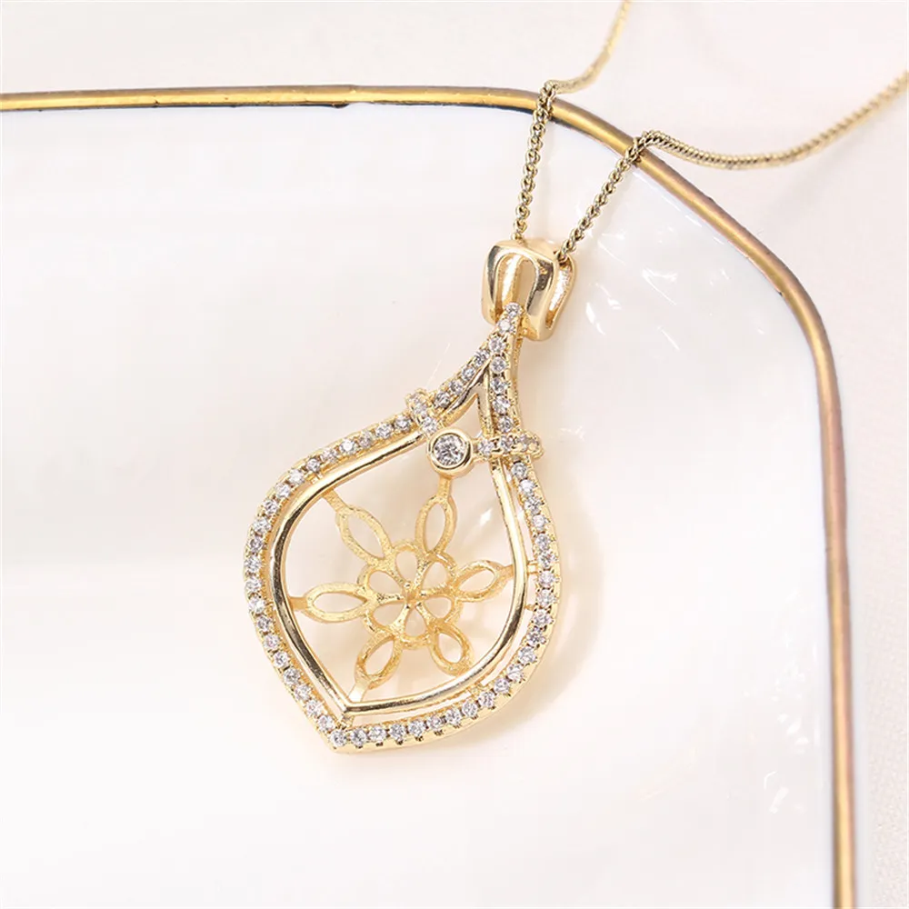Домашнее Жемчужное ожерелье с гальваническим покрытием из золота 14 карат, сохраняющее цвет, Ювелирные изделия и аксессуары DIY