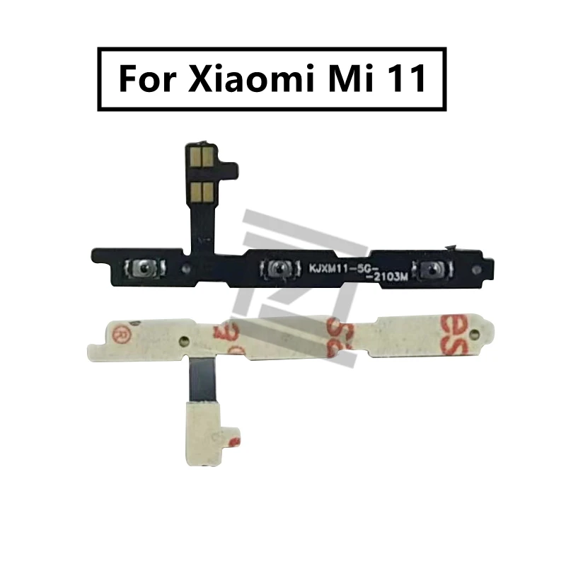 для Xiaomi Mi 11 5g Кнопка Регулировки громкости Боковая Клавиша Включения Выключения Гибкого Кабеля Запасные Части для Гибкого Кабеля