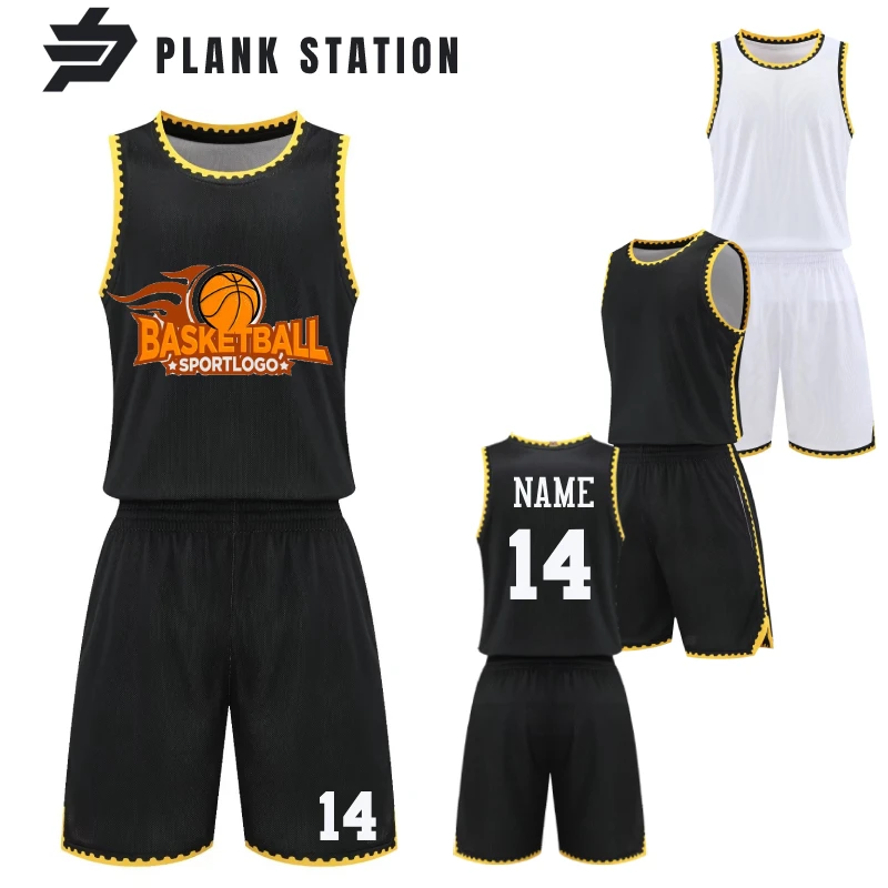 Мужской баскетбольный комплект, рубашка без рукавов, шорты Для мальчиков, детская форма, Большие размеры, Индивидуальное название, Номер команды, логотип