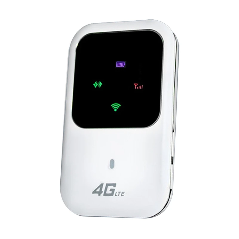 1 комплект 150 Мбит/с Wifi Модем Автомобильный Мобильный Wifi Беспроводная Точка Доступа Белый Со Слотом Для Sim-карты Беспроводной Mifi