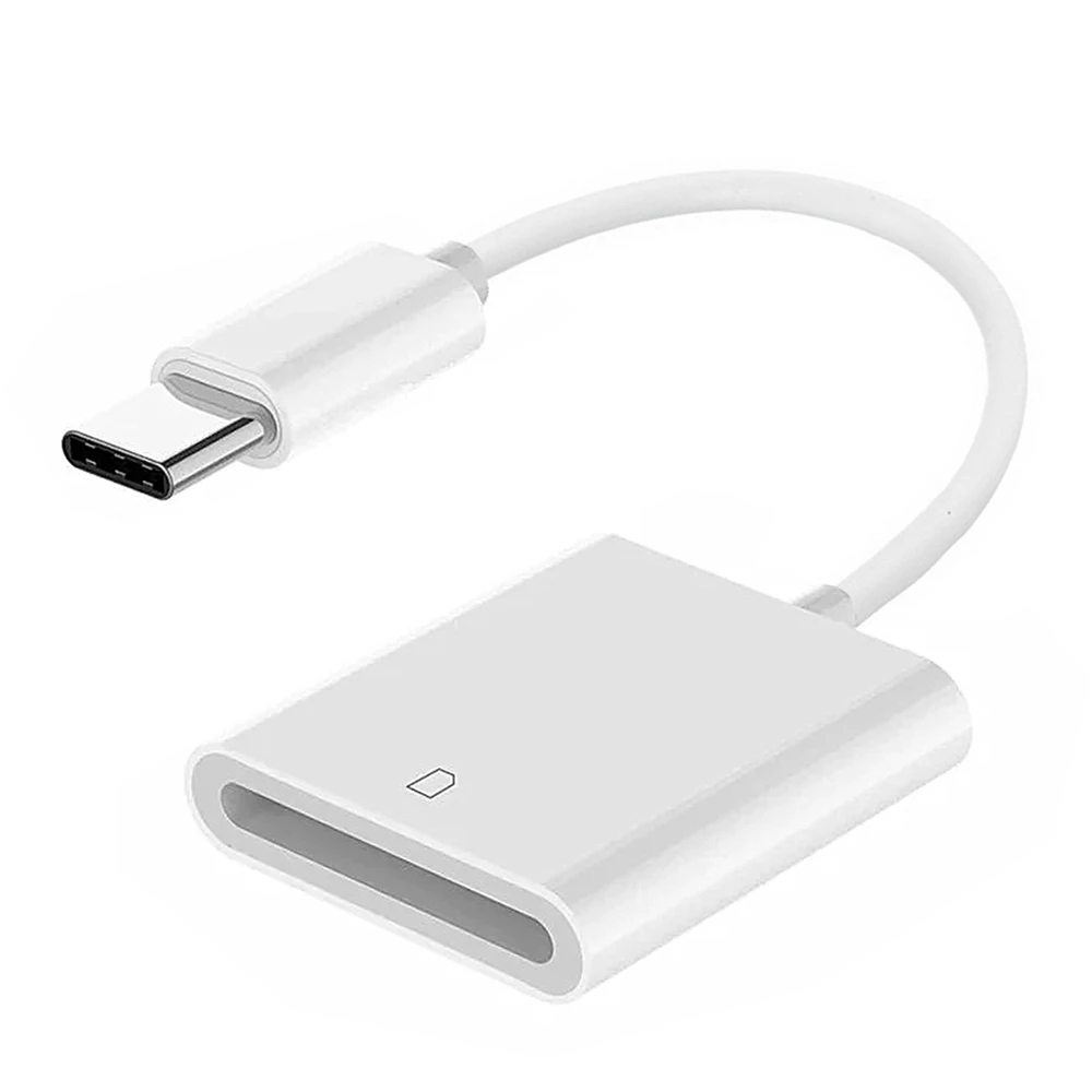USB 2.0 Type C USB-C к стандартному адаптеру для чтения карт SD SDXC SDHC, совместимому с ноутбуком Macbook, планшетным телефоном