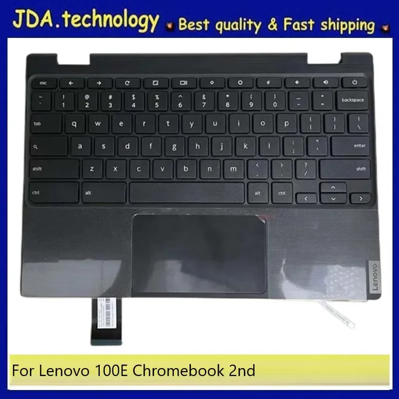 MEIARROW Новая Оригинальная подставка для рук Lenovo 100E Chromebook 2nd C Shell Американо-Английская Клавиатура с Тачпадом 5CB0X55485