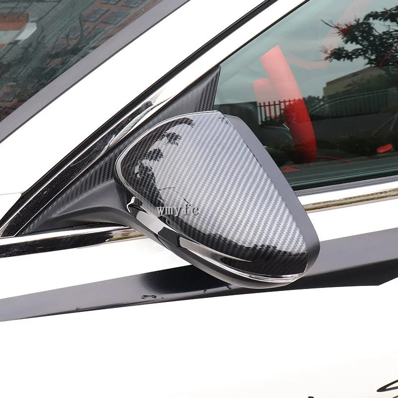 Для Ford Focus 2019-2023 Mk4 Зеркало Боковой Двери Из Углеродного Волокна Вид Сзади Крышки Заднего Вида Отделка Автомобильных Чехлов Накладки Для Укладки