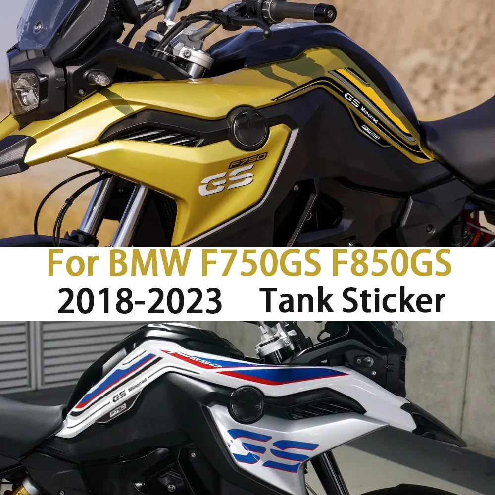 Для BMW F750GS Наклейка На Топливный бак С Защитой От Царапин F850GS Защита Бака Мотоцикла F750gs Аксессуары F850gs Наклейка На Бак 2018-2023