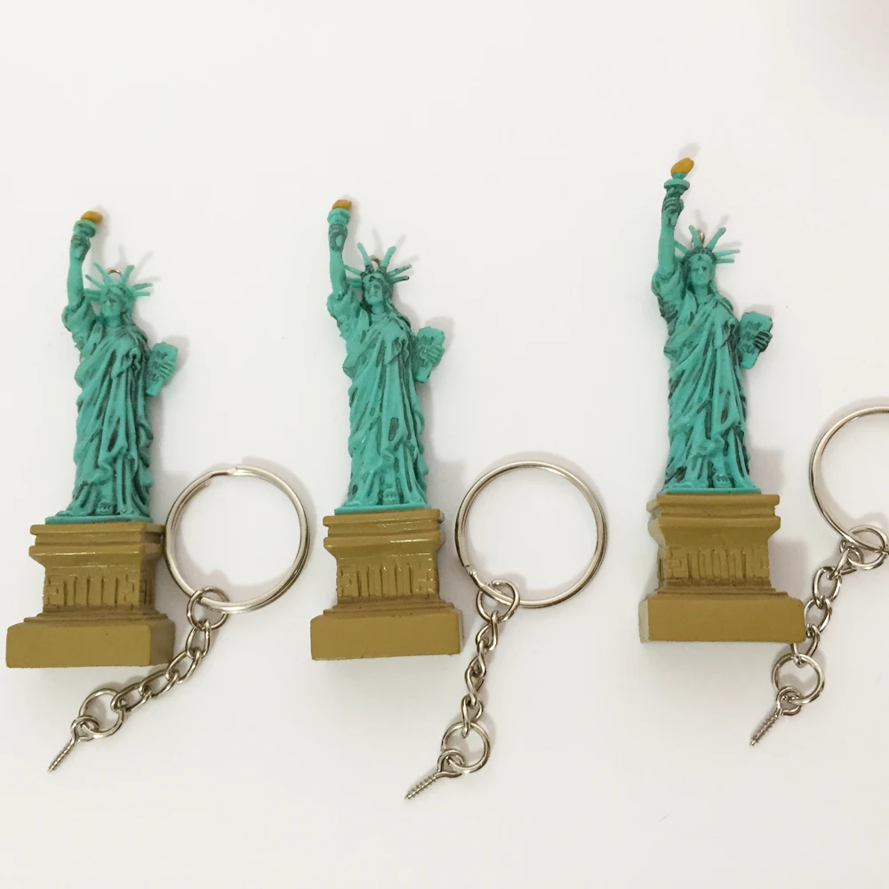 Классическая всемирно известная модель здания Подарочная коллекция Статуя свободы в Нью-Йорке Статуя Свободы, просвещающая мир