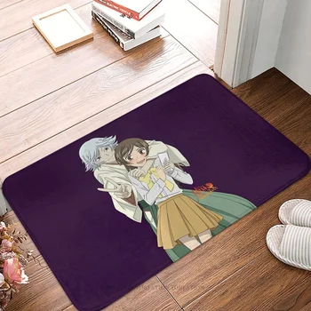 Нескользящий ковер Comic Kamisama Love для ванной, фланелевый коврик Мизуки и Нанами, приветственный коврик для домашнего декора, коврик  5