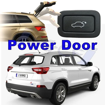 Задняя дверь автомобиля с электроприводом, крышка багажника, Автоматический привод амортизатора, электрический столб для крышки, свободные руки для Changan CS75 2013 ~ 2024  2