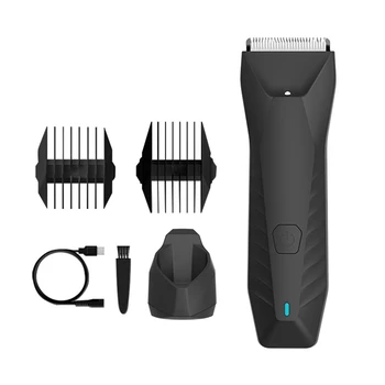 Электрический Триммер для стрижки волос, бритва для ухода за телом, бритва для бороды, светодиодная бритва для мужчин, машинки для стрижки волос  0