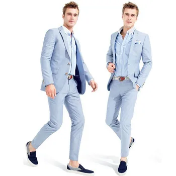 НОВЫЙ Популярный мужской костюм 2023 года, костюм Slim fit для вечеринки, жених, шафер жениха, официальный костюм на заказ, куртка + брюки  2
