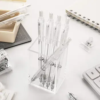 Прозрачный Механический карандаш с низким центром 0,5 мм / 0,7 мм, Движущийся карандаш для письма, рисования Пластиковым автоматическим карандашом, Художественные принадлежности  5