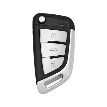 Для KEYDIY NB29 металлический автомобильный ключ с дистанционным управлением, 3 кнопки для стиля KD900/-X2 MINI/-MAX  5