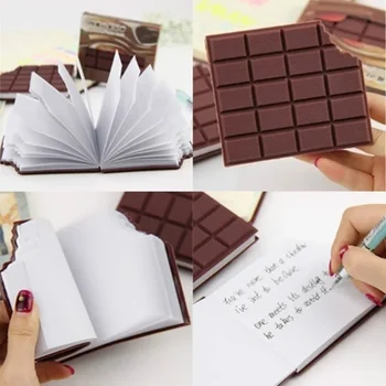 Креативные и удобные стикеры с ароматом шоколада, сделай сам, блокнот в обложке 