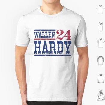 Винтажная рубашка Wallen Hardy 24 , Wallen 2024 , Рубашка Hardy , Концертная рубашка Wallen , Кантри- певец , Кантри -рубашка Wallen ,  4
