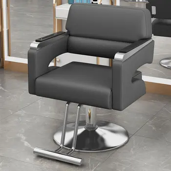Современные косметические парикмахерские кресла класса люкс, фирменные эстетические парикмахерские кресла, простой шезлонг, коммерческая мебель RR50BC  5