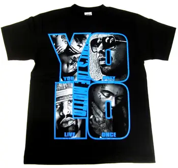 Футболка Yolo С надписью Drake Weezy Ymcmb, футболка в стиле Хип-хоп, Рэп, Большие и Высокие мужчины, 2Xlt  5