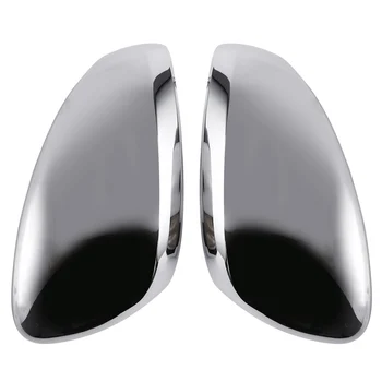 Abs Хромированные защитные чехлы для автомобильных зеркал заднего вида, наклейки на зеркала заднего вида для Peugeot 208 2014-2017 Аксессуары  5
