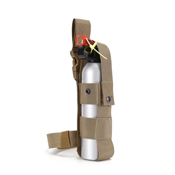Тактическая сумка-распылитель Molle, сумка для бутылки с водой, чехол для ног, ручной держатель для огня, кобура для огнетушителя, сумка-распылитель для охоты и кемпинга на открытом воздухе  5