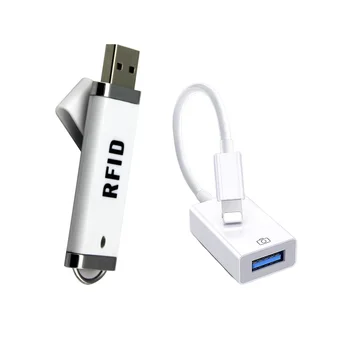 Бесконтактная смарт-карта RFID 125 кГц, считыватель USB ID, совместимый с Iphone  10
