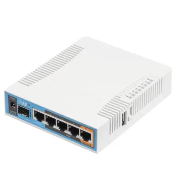 Mikrotik RB962UiGS-5HacT2HnT hAP С 5 Гигабитными Портами Ethernet Двухдиапазонный 2,4 Гц 5 ГГц используется для домашнего или офисного беспроводного маршрутизатора  4