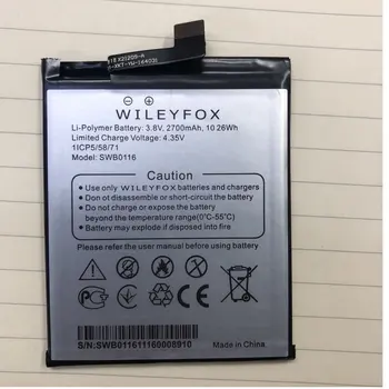 новые аккумуляторы swb0116 3,85 В 2700 мАч для аккумулятора мобильного телефона Wileyfox Swift 2 /Swift 2 Plus  10