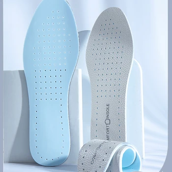 Латексные Стельки, Амортизирующие Дышащие Нескользящие Летние Спортивные Накладки для Обуви, Аксессуары для Обуви для Женщин Plantilla Para Zapatos Mujer  5