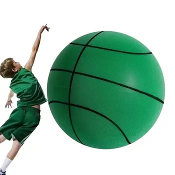 Уличные баскетбольные мячи Бесшумный Уличный Детский тренировочный мяч Портативный Детский тренировочный мяч для поглаживания в помещении Спортивный мяч Подарок на День рождения для  5