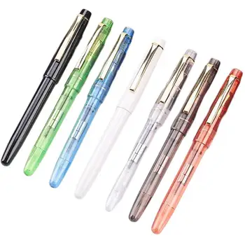 Авторучка, ручка для учителя, 0,5 мм, тонкие ручки для записи в дневник, канцелярские принадлежности, Подарочные Гладкие ручки для письма, черные ручки  4