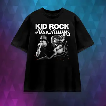 Новая популярная футболка Kid Rock Tour в подарок для семьи, мужская футболка S-5XL 1NG996 с длинными рукавами  5