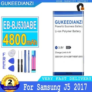 4800 мАч Аккумулятор для мобильного телефона Samsung Galaxy J5 2017 для Galaxy J5 Pro SM-J530F/DS SM-J530K, J530L, J530S, J530 Батареи  10