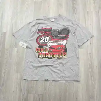 ВИНТАЖНАЯ футболка с графическим рисунком Rockwell Automation Racing 90-х, размер очень большой XL, длинные рукава 1990-х годов.  5