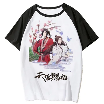 Футболка Tgcf женская футболка с аниме для девочек y2k одежда  4