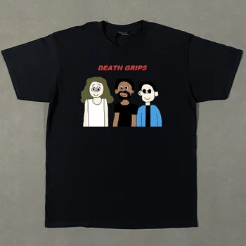 Плакат группы Death Grips, Изготовленная На Заказ Новая Модная Мужская футболка С Коротким Рукавом  5