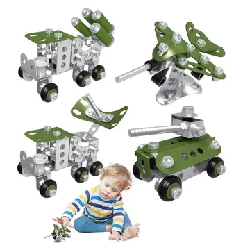 Строительные игрушки, детские строительные блоки, Инженерные головоломки, автомобильные Инженерные строительные машины, игровой набор, игрушки для детей, девочек и мальчиков  0