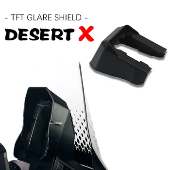 для Аксессуаров DUCATI Desert X TFT Glare Shield Солнцезащитный Козырек DesertX Шляпа Для Инструментов Приборная Панель Объемный Датчик Крышка Панели Desert X Parts  5