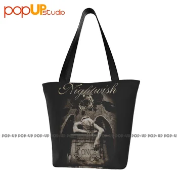 Nightwish Once Металлический альбом, женские сумки, портативная сумка для покупок, экологичная  5