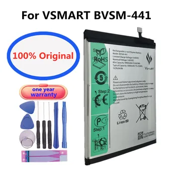 Высококачественный Аккумулятор Мобильного Телефона VSMART 5000 мАч BVSM-441 Для Замены Батареи VSMART BVSM-441 BVSM 441 С Инструментами Для Ремонта  10