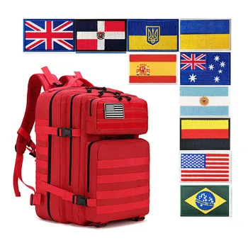 Туристический рюкзак для мужчин, Походная сумка, Дорожная сумка Для мужчин, Походный Камуфляжный Спортивный рюкзак для кемпинга, альпинизма, Большой емкости 45 л  5