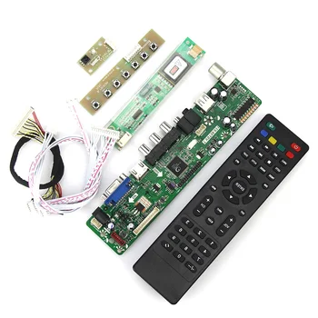 T.VST59.03 Плата драйвера ЖК-/светодиодного контроллера для LTN121W1-L03 (TV + HDMI + VGA + CVBS + USB) LVDS Для повторного использования ноутбука 1280x800  3