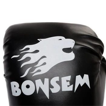 Взрослые Женские /мужские боксерские перчатки Кожаные MMA Muay Thai Boxe De Luva Mitts Equipment  10