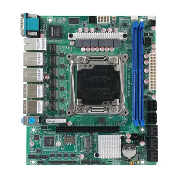 Материнская плата BKHD C612 10 SATA NAS МБАЙТ 21*18,5 см ECC Память Башенного типа рассеивание тепла PCIe 16X без процессора  10