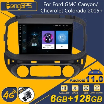 Для Ford GMC Canyon/Chevrolet Colorado 2015 + Android Автомобильный Радиоприемник 2Din Стереоприемник Авторадио Мультимедийный Плеер GPS Navi  5