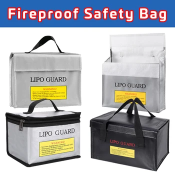 Огнестойкая защитная сумка LiPo Аккумулятор Портативный Lipo Guard Взрывозащищенный Огнестойкий зарядный мешок Аккумуляторная Безопасная сумка для Battey  2