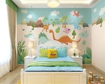 beibehang Настраивает современную моду, новые фоновые обои для детской комнаты мальчиков и девочек papel de parede papier peint  3